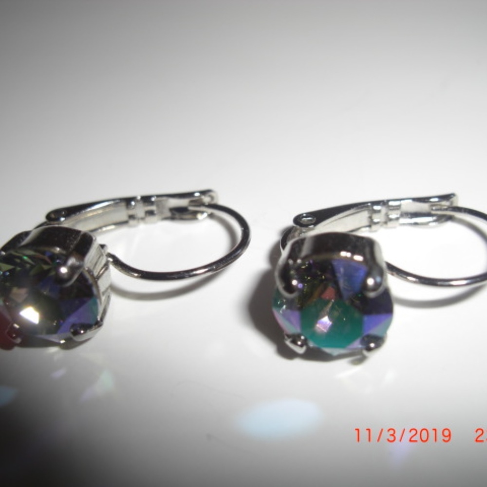 Swarovski Austrian Crystal Earrings - Picture 3 of 8